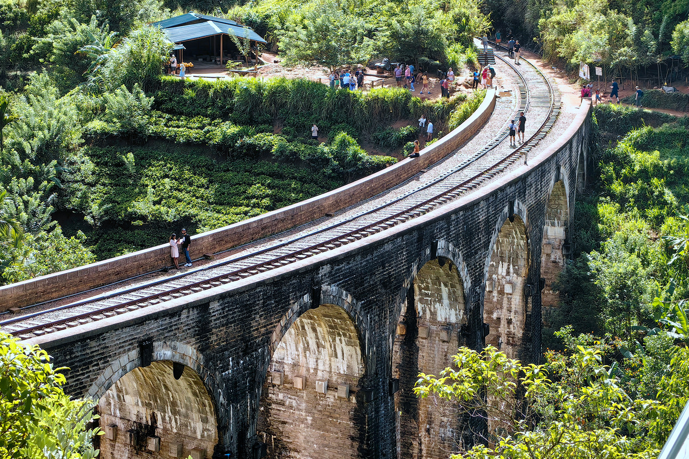 斯里蘭卡-艾拉 Ella 九孔橋 Demodara Nine Arch Bridge